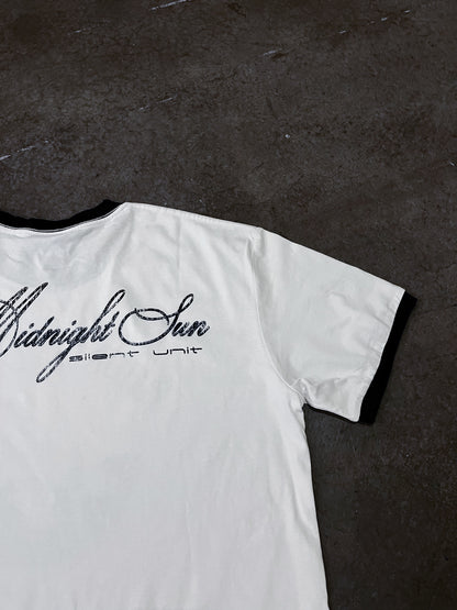 silent unit ringer tee RED/BLACK